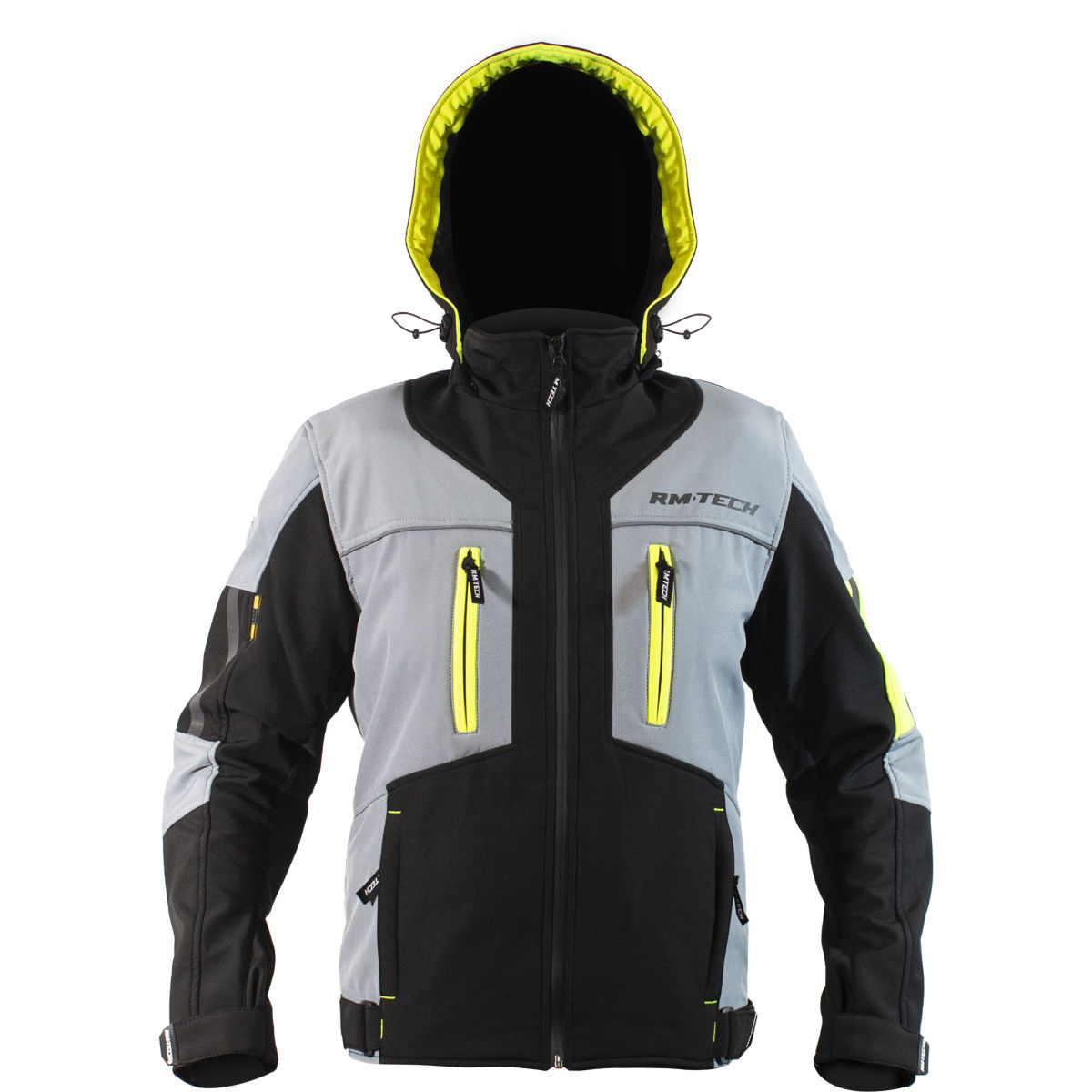 Chamarras RM-Tech : CHAMARRA PARA MOTOCICLISTA RMTECH INSANE NEGRA/GRIS ...