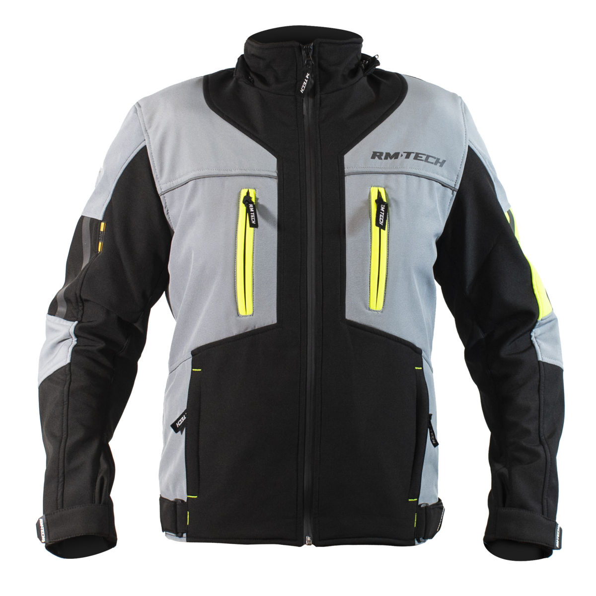 Chamarras RM-Tech : CHAMARRA PARA MOTOCICLISTA RMTECH INSANE NEGRA/GRIS ...