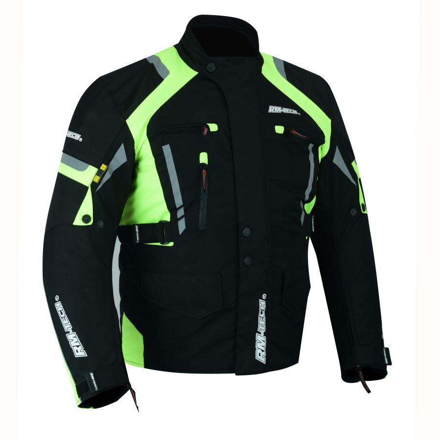 Chamarras RM-Tech : CHAMARRA PARA MOTOCICLISTA RMTECH SP-1044 NEGRA ...
