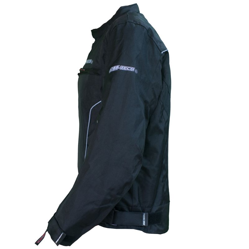 Chamarras RM-Tech : CHAMARRA PARA MOTOCICLISTA RMTECH CITY NEGRA TALLA: G