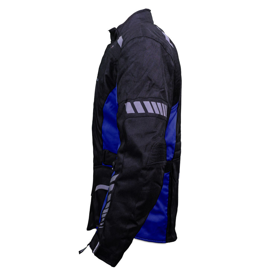 Chamarras RM-Tech : CHAMARRA PARA MOTOCICLISTA RMTECH YUKON NEGRA/AZUL ...